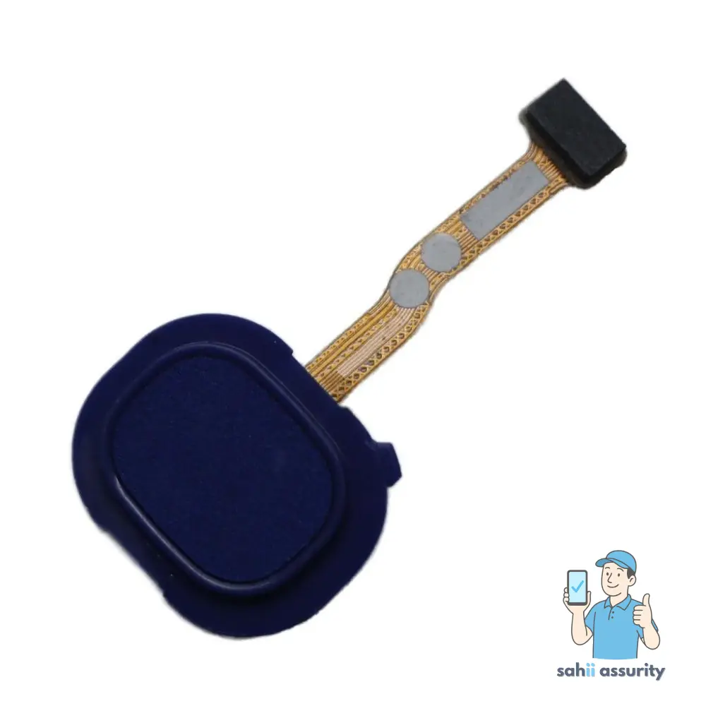 Fingerprint Sensor with Flex Cable for Samsung Galaxy M21 Blue